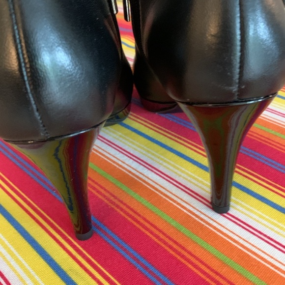 Bandolino High Heel Ankle Booties Sz 8 - Picture 7 of 9